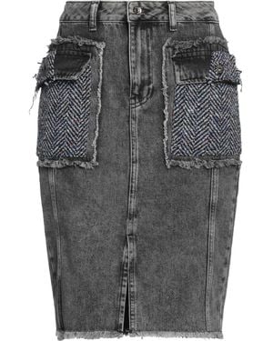 Liu Jo Denim Skirt - Grey