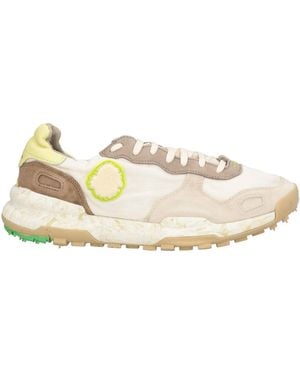 Satorisan Ivory Sneakers Leather, Textile Fibers - Natural