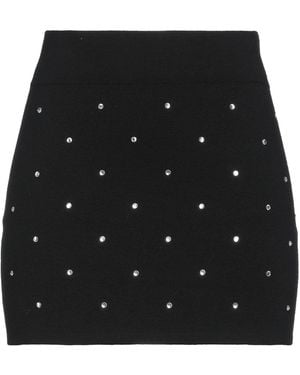 Zadig & Voltaire Mini Skirt Merino Wool, Polyamide, Elastane - Black