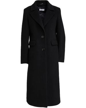 Laneus Coat Wool, Polyamide, Cashmere - Black