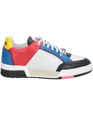 Moschino Sneakers Textile Fibers, Synthetisches Material - Blue