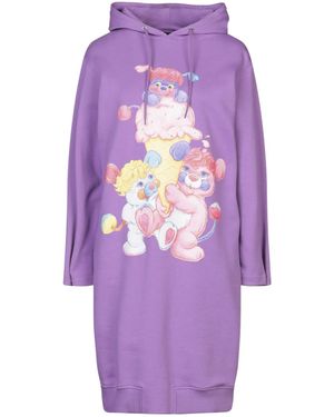 Jeremy Scott Vestito Corto - Viola