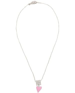 Givenchy Necklace Brass - White
