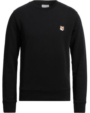 Maison Kitsuné Sweatshirt Cotton - Black