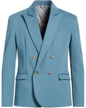Imperial Slate Blazer Polyester, Viscose, Elastane - Blue