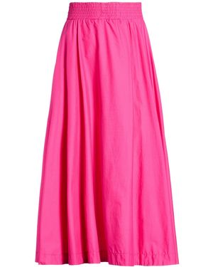 Haveone Midi Skirts - Pink
