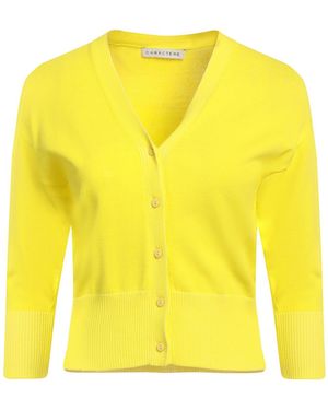 Caractere Strickjacke - Gelb