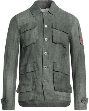 Daniele Alessandrini Jacket Linen - Green