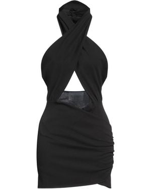 Forte Mini Dress Polyester, Elastane - Black