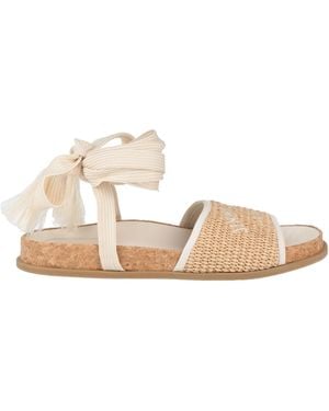 Jimmy Choo Sandals Natural Raffia