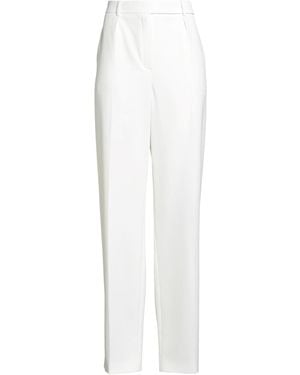 Alexandre Vauthier Ivory Pants Polyester, Elastane - White