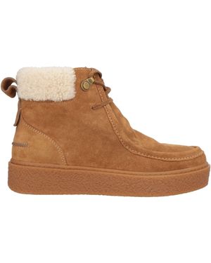 See By Chloé Camel Ankle Boots Calfskin - Brown