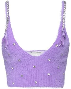 Philosophy Di Lorenzo Serafini Top - Purple