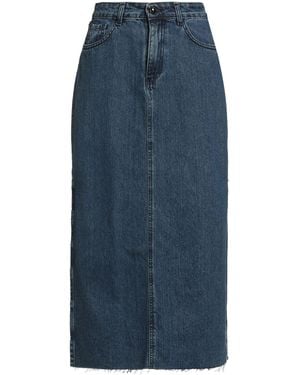 Kontatto Denim Skirt Cotton - Blue