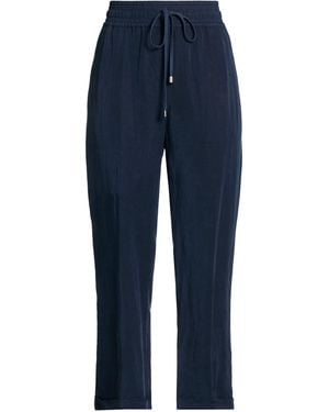 Gentry Portofino Trousers Lyocell, Linen - Blue