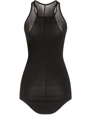 Rick Owens Tank Top Viscose, Polyamide, Elastane - Black