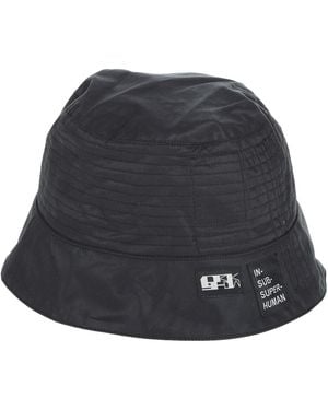 Rick Owens Hat Cotton, Polyamide - Black