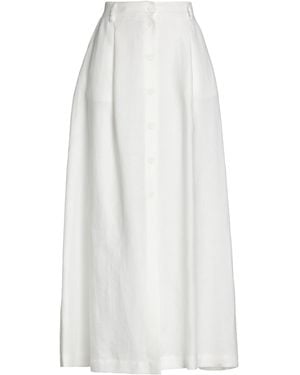 P.A.R.O.S.H. Long Skirt - White