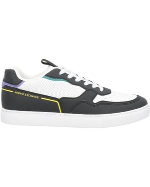 ARMANI EXCHANGE Trainers Polyester, Polyurethane - White