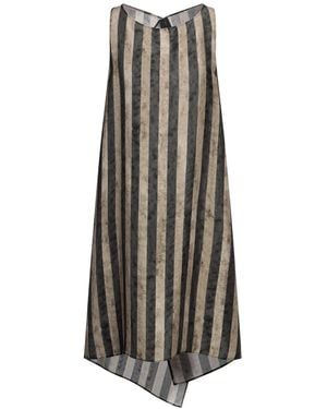 Masnada Midi Dress - Gray
