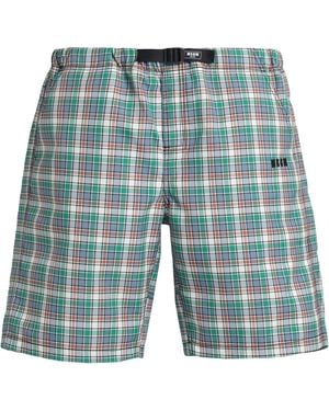 MSGM Shorts & Bermuda Shorts Polyester - Blue
