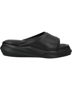 1017 ALYX 9SM Platform Chunky Sandals - Black