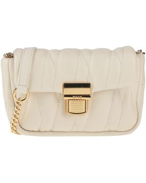 MSGM Cross-Body Bag Polyurethane - Natural