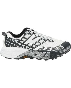 Hoka One One Speedgoat 2 Trainers Textile Fibres - White