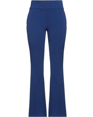 Blugirl Blumarine Trousers Polyester, Elastane - Blue