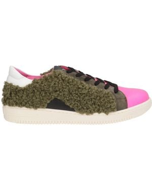 Nila & Nila Sneakers Leather, Textile Fibers - Green