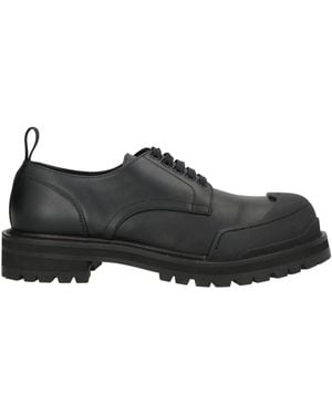 Marni Lace-Up Shoes Leather, Rubber - Black