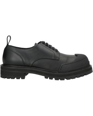 Marni Lace-Up Shoes Leather, Rubber - Black