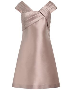 Alberta Ferretti Mini Dress Polyester, Silk - Pink