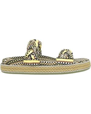 Amambaih Sandals - Metallic