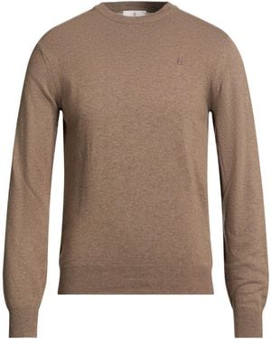 Conte Of Florence Sweater Wool, Viscose, Polyamide, Cashmere - Brown