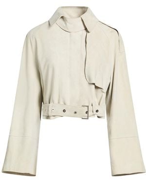 Dondup Jacket Lambskin - White
