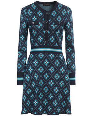 Twinset Vestito Corto - Blu