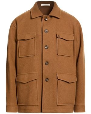 Tagliatore Jacket Wool, Polyamide - Brown