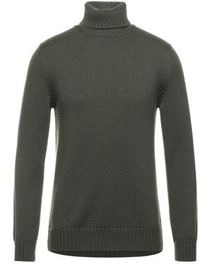 Alpha Studio Turtleneck Merino Wool - Green