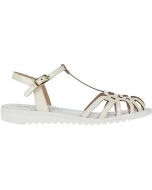 Aguaclara Ivory Sandals Leather - Natural