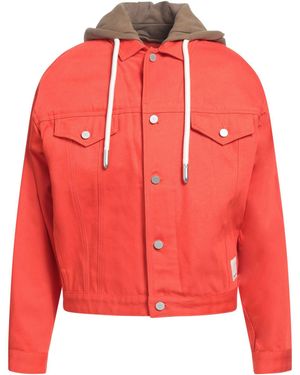 Emporio Armani Denim Outerwear - Red