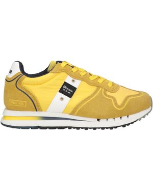 Blauer Trainers - Yellow