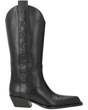 Off-White c/o Virgil Abloh Boot Leather - Black