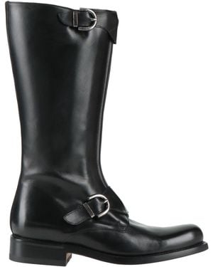 Alberto Fasciani Boot Leather - Black