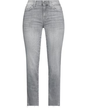 7 For All Mankind Pantaloni Jeans - Grigio