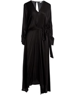 Rebel Queen Midi Dress - Black
