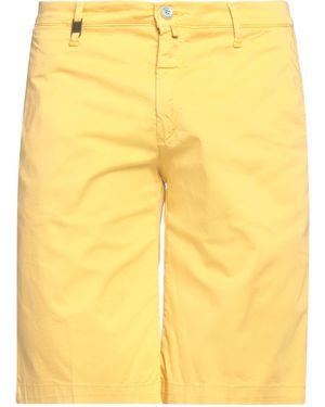 Barbati Marigold Shorts & Bermuda Shorts Cotton, Elastane - Yellow