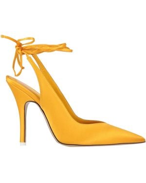 The Attico Pumps Textile Fibers - Metallic