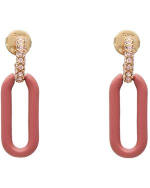 Tory Burch Pendiente - Blanco