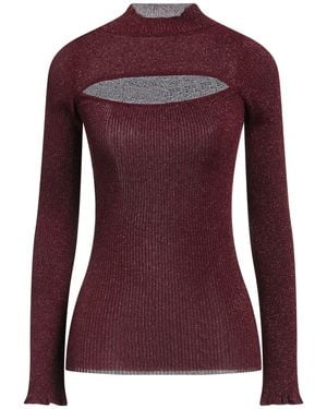 Kocca Turtleneck Viscose, Polyamide, Metallic Polyester - Purple